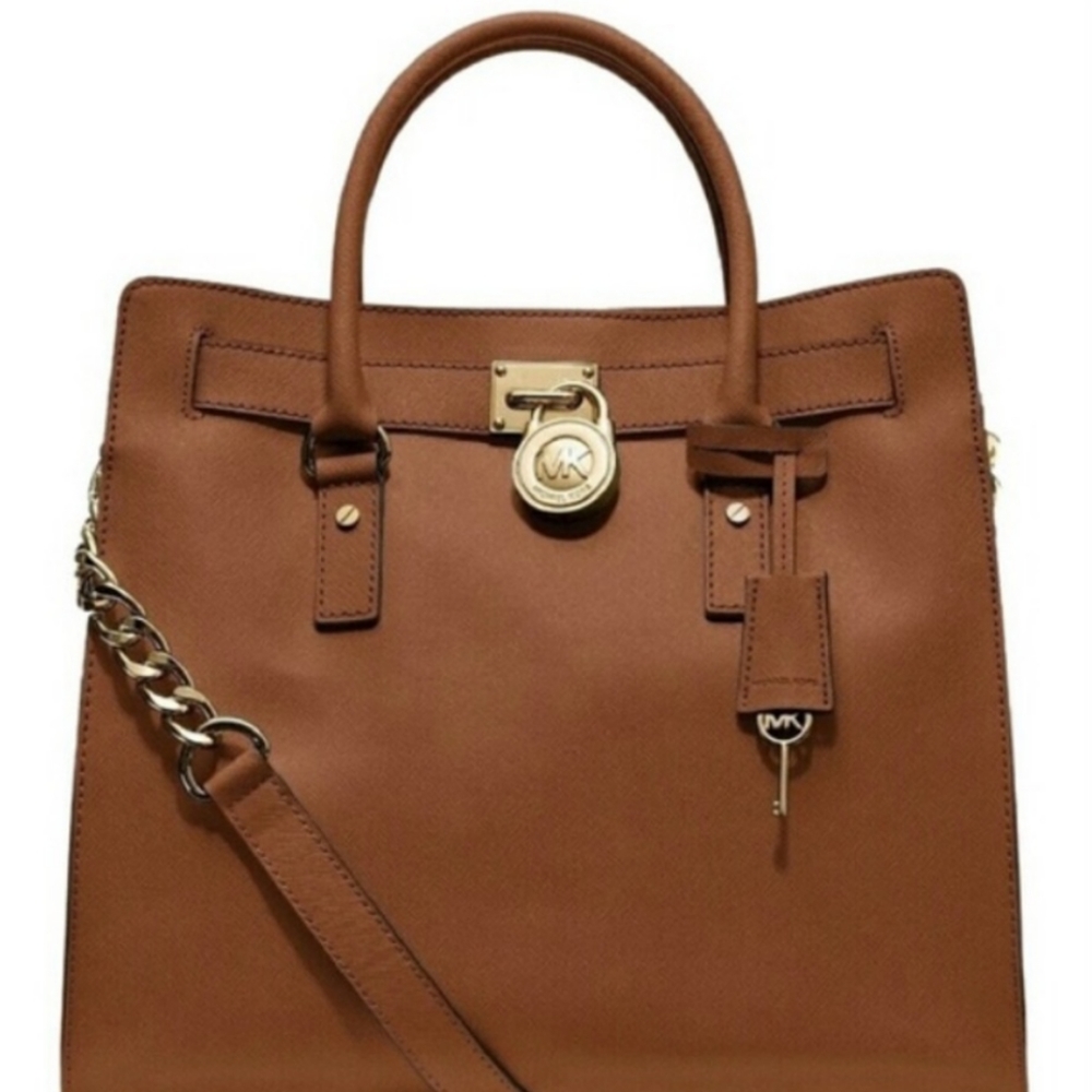 Michael Kors Tan Hamilton Large